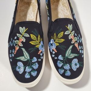 Keds Rifle Paper Co Embroidered Floral Sneakers 11